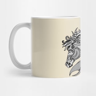 Ornate Horse Mug